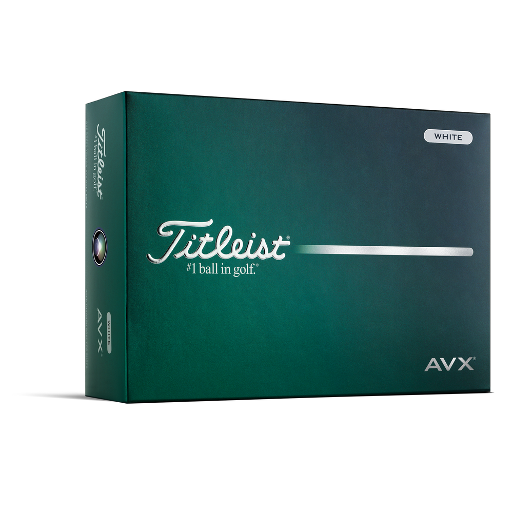 TITLEIST AVX WHITE GOLF BALL DOZEN 2026