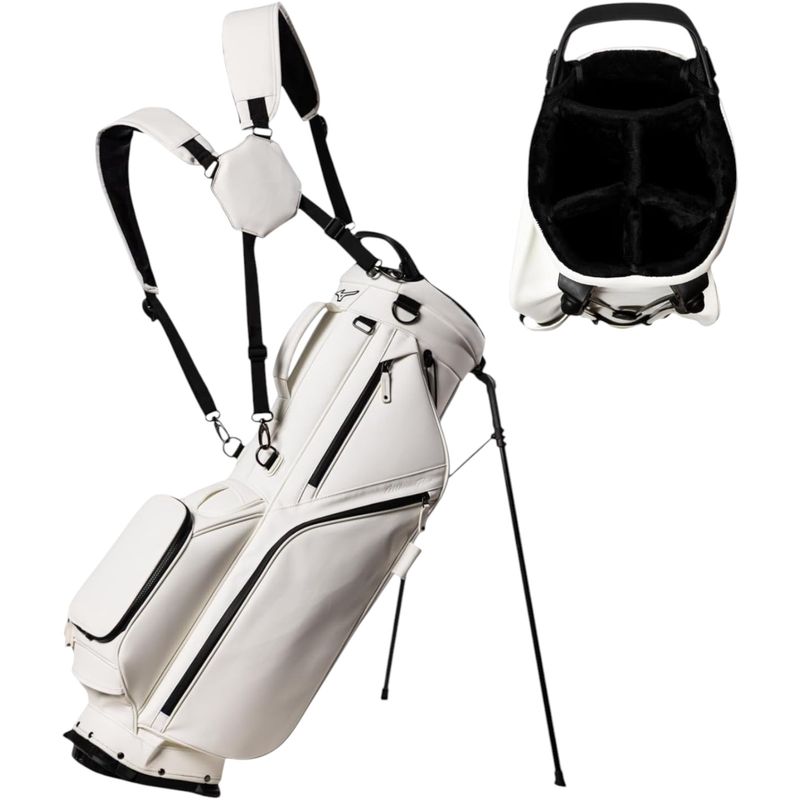 MIZUNO PRO STAND BAG IVORY