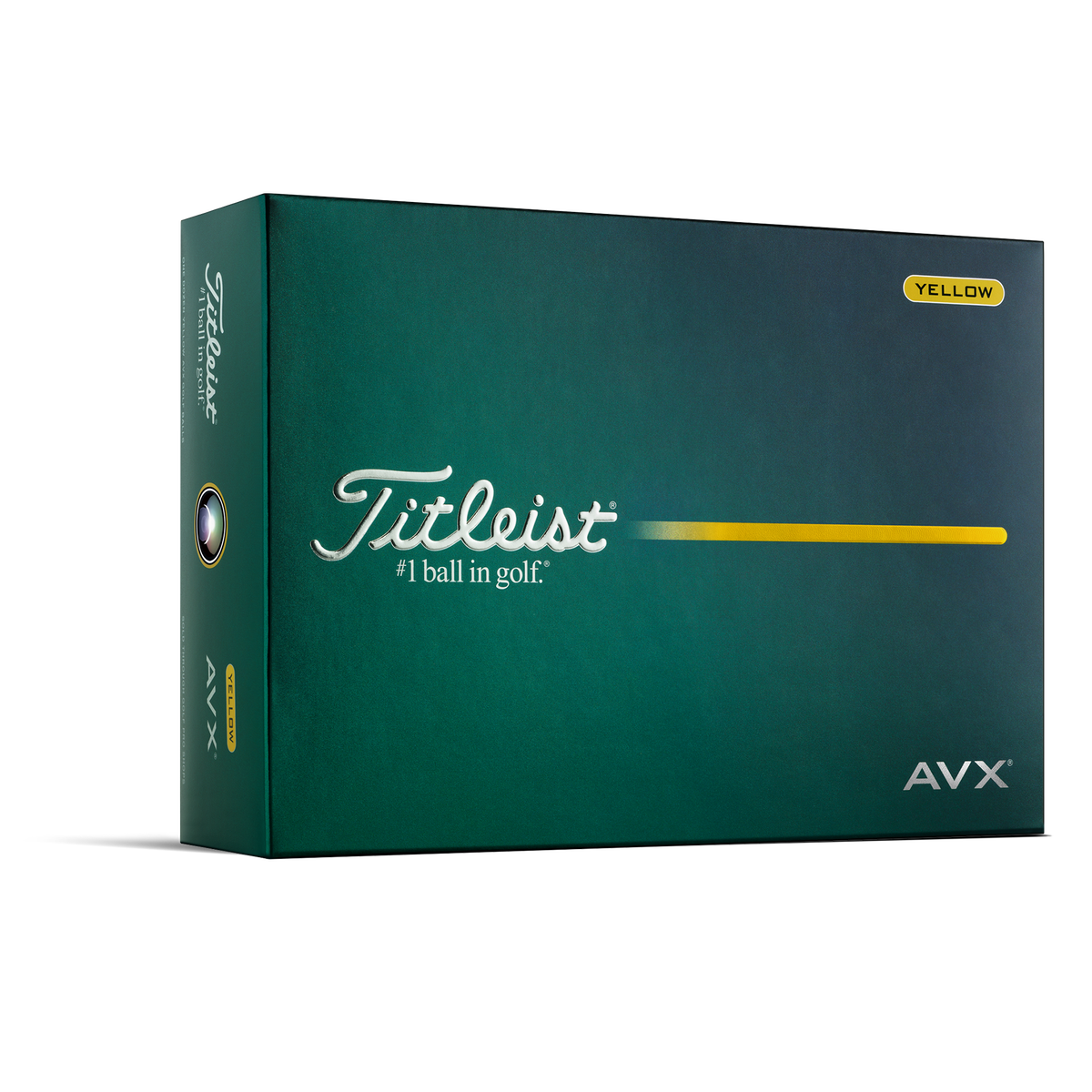 TITLEIST AVX YELLOW GOLF BALL DOZEN 2026