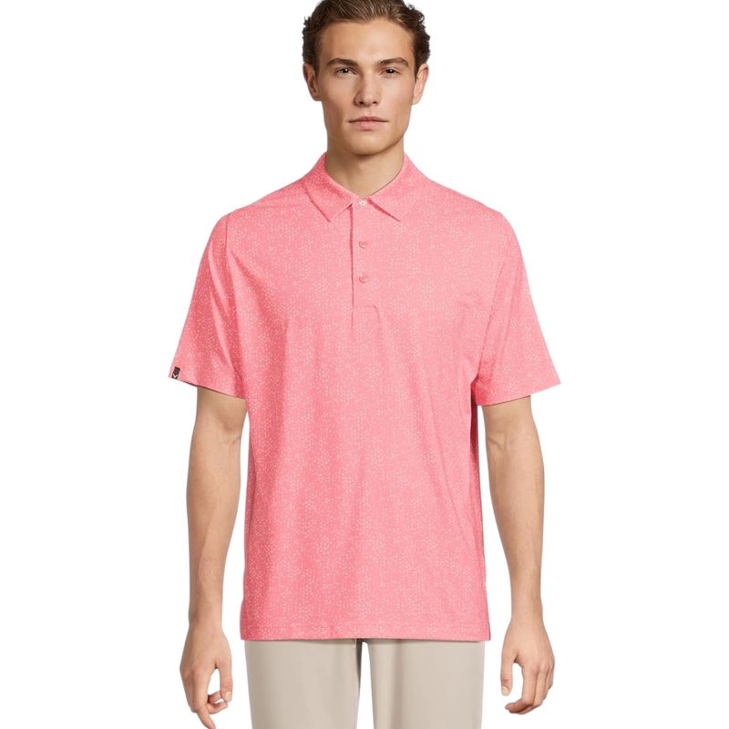 CALLAWAY ALL-OVER CHEV PRINTED OPTI-DRI POLO