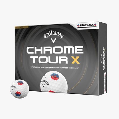 CALLAWAY CHROME TOUR X TRUTRACK 2026 GOLF BALL DOZEN