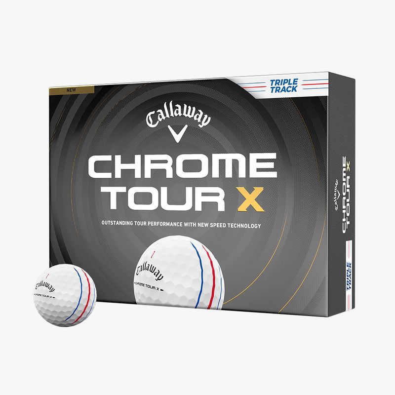CALLAWAY CHROME TOUR X TRIPLE TRACK 2026 GOLF BALL DOZEN