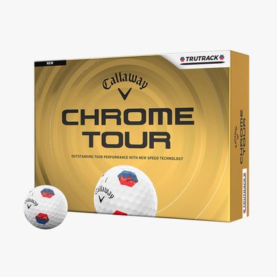 CALLAWAY CHROME TOUR TRUTRACK 2026 GOLF BALL DOZEN