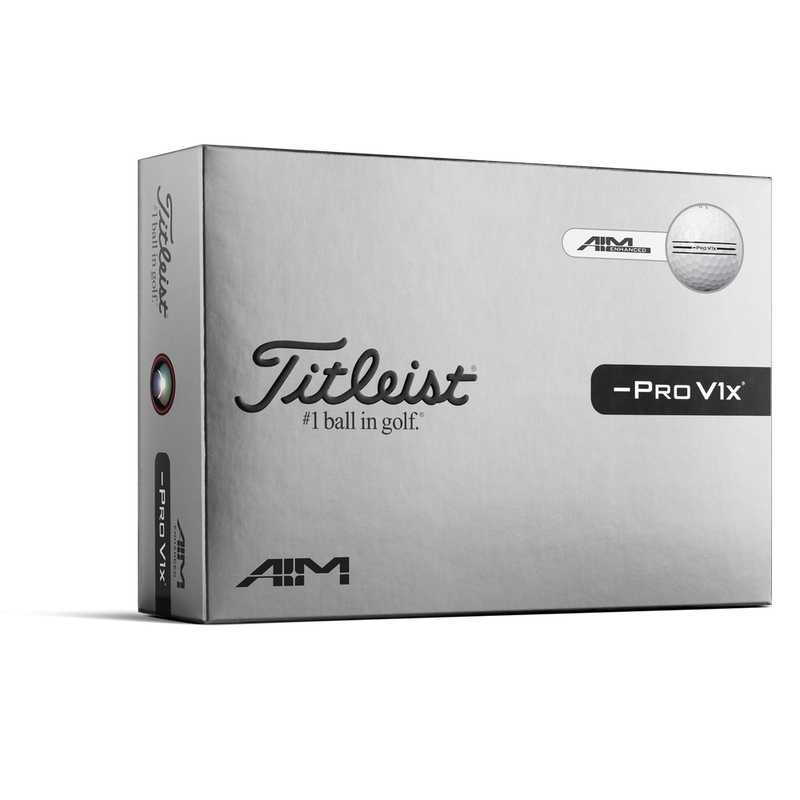 TITLEIST PRO V1X LEFT DASH WHITE ENHANCED ALIGNMENT GOLF BALL DOZEN 2026