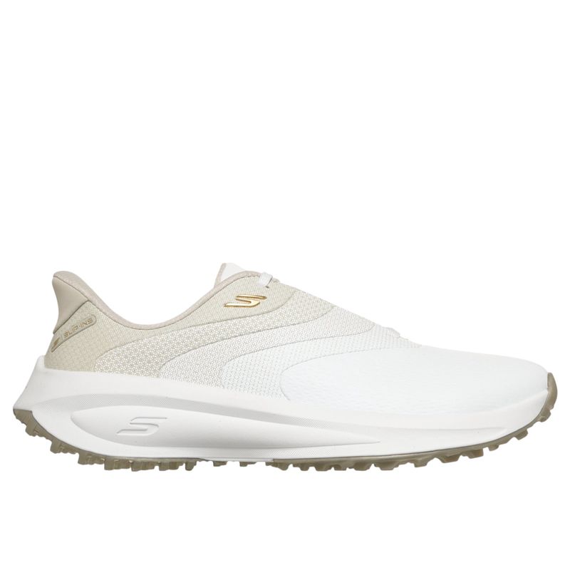 SKECHERS SLIP-INS WOMENS FLOW SI GOLF SHOE WHITE/NATURAL