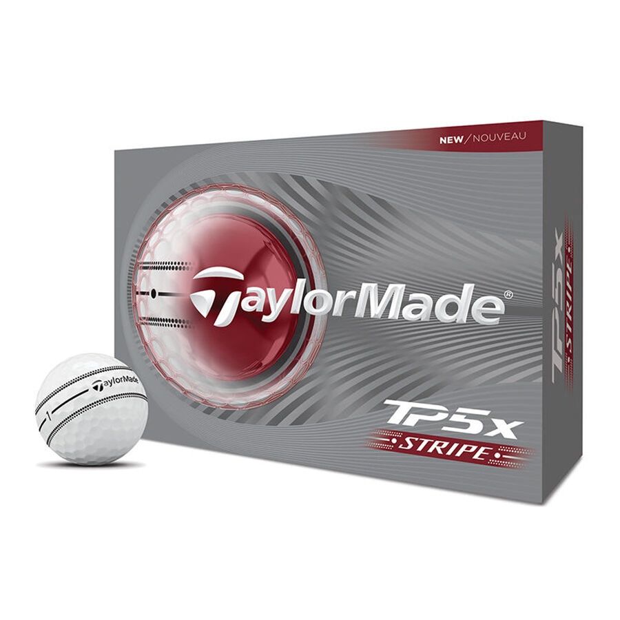 TAYLORMADE 26 TP5X STRIPE GOLF BALL DOZEN
