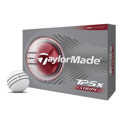 TAYLORMADE 26 TP5X STRIPE GOLF BALL DOZEN