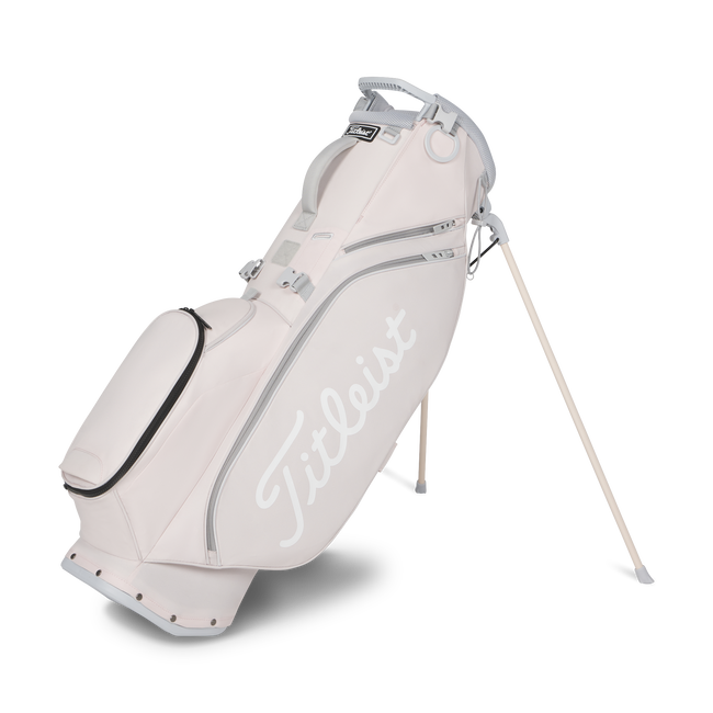 TITLEIST PLAYERS S4 STAND BAG PALE PINK/GRAY/WHITE