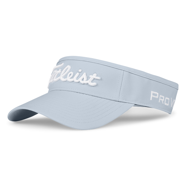 TITLEIST TOUR PERFORMANCE VISOR, Color: BLUE BIRD/WHITE, Size: ADJUSTABLE