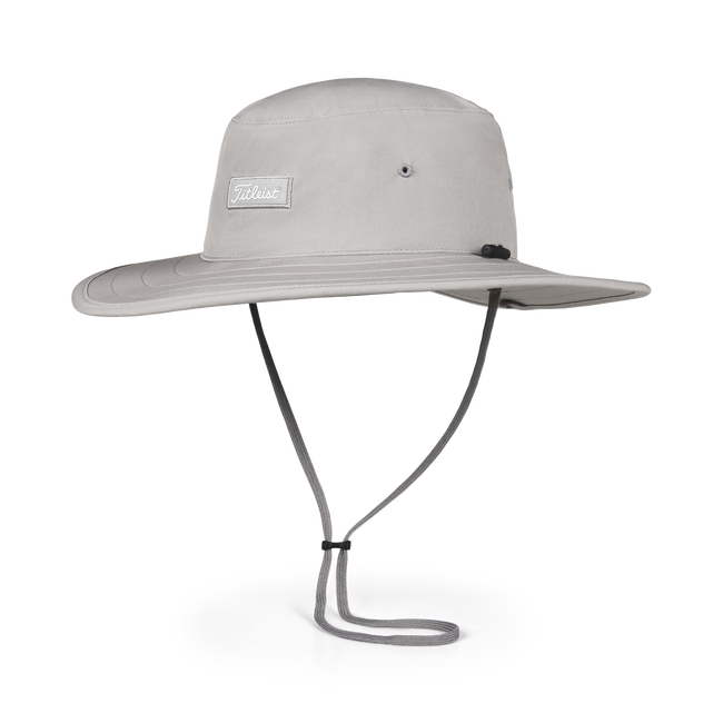 TITLEIST CHARLESTON AUSSIE HAT, Color: GRAY/WHITE