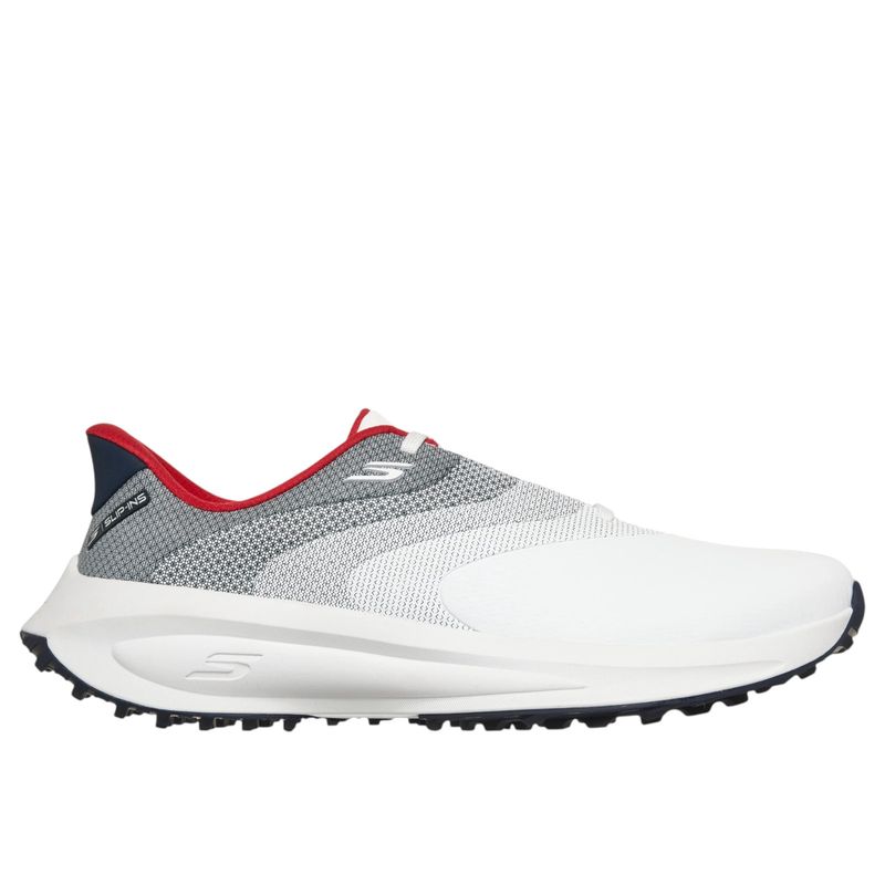 SKECHERS SLIP-INS MENS FLOW SI GOLF SHOE WHITE/NAVY/RED