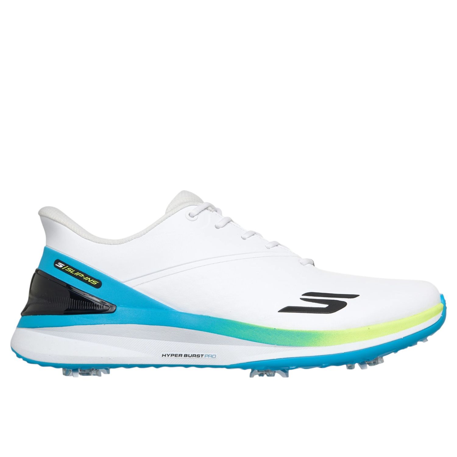 SKECHERS SLIP-INS MENS BLADE TOUR SI GOLF SHOE WHITE/BLACK/MULTI