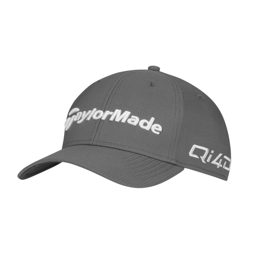 TAYLORMADE TOUR PREFERRED RADAR QI4D HAT, Color: GREY, Size: ADJUSTABLE