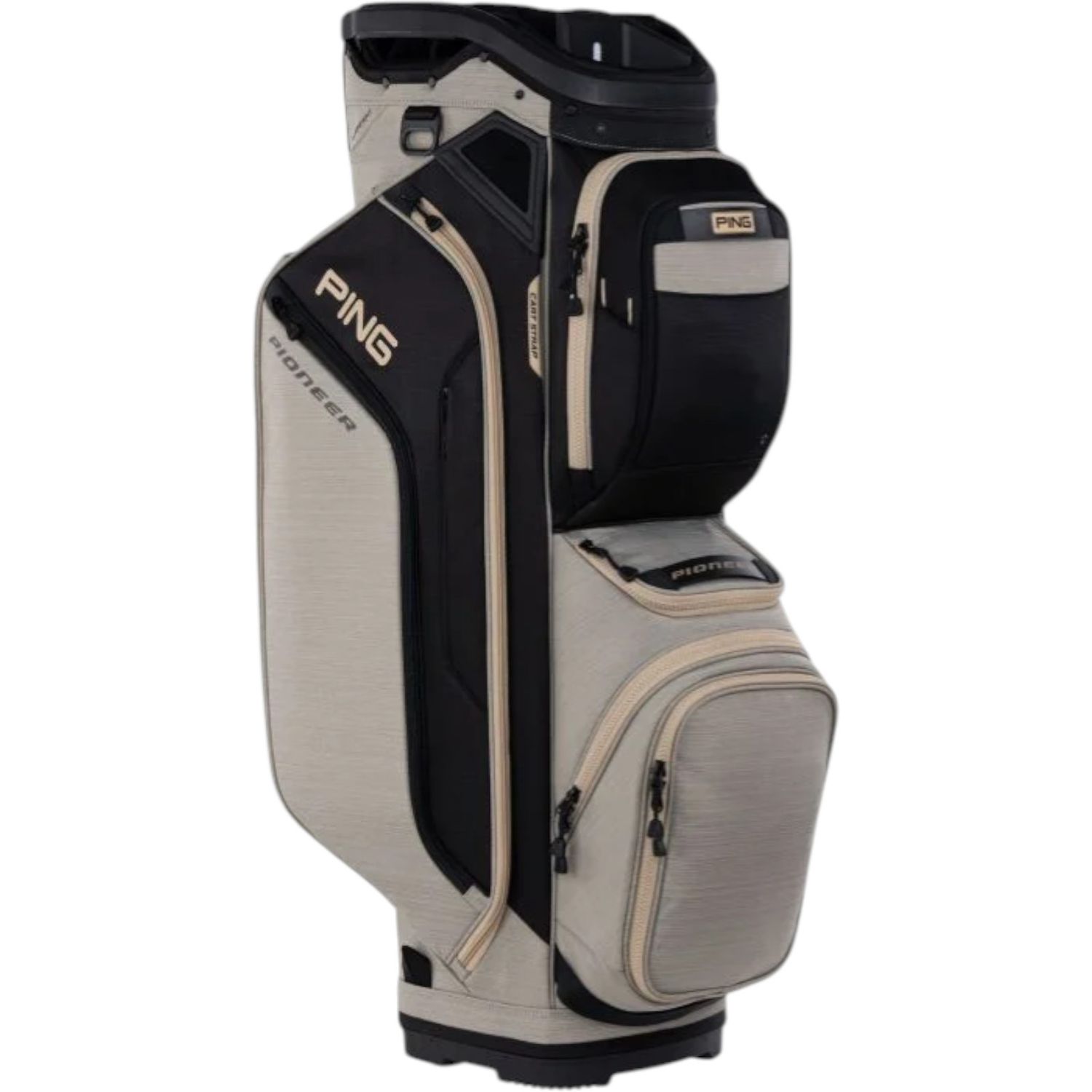 PING PIONEER CART BAG SAND/BLACK