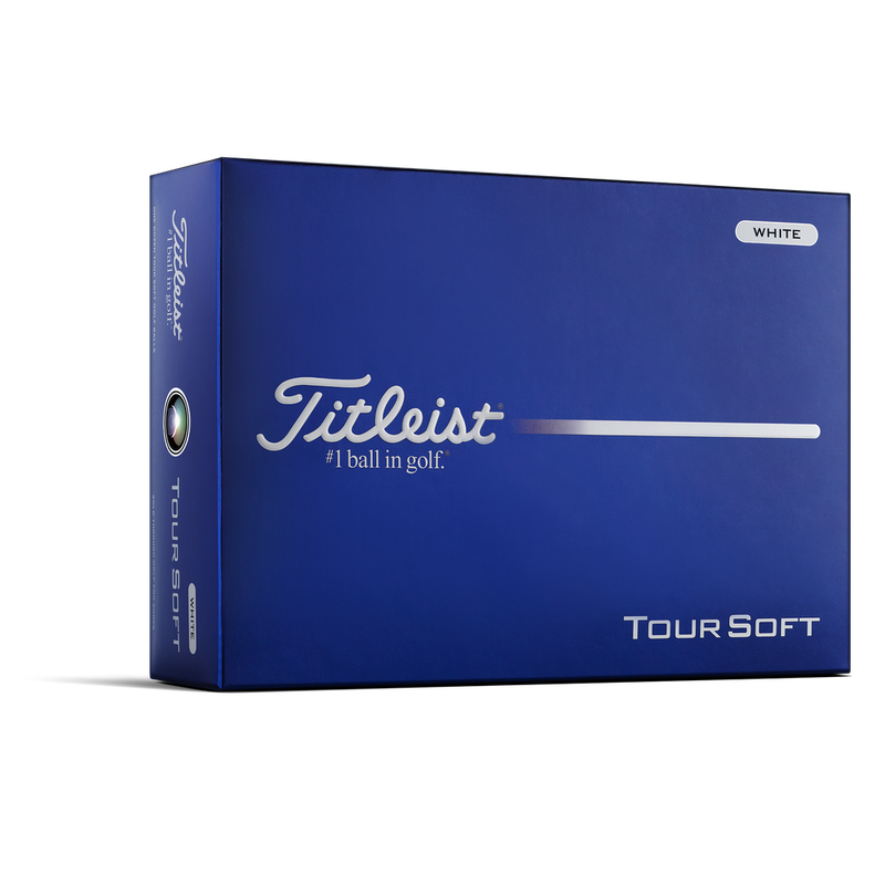 TITLEIST TOUR SOFT WHITE 2026 GOLF BALL DOZEN
