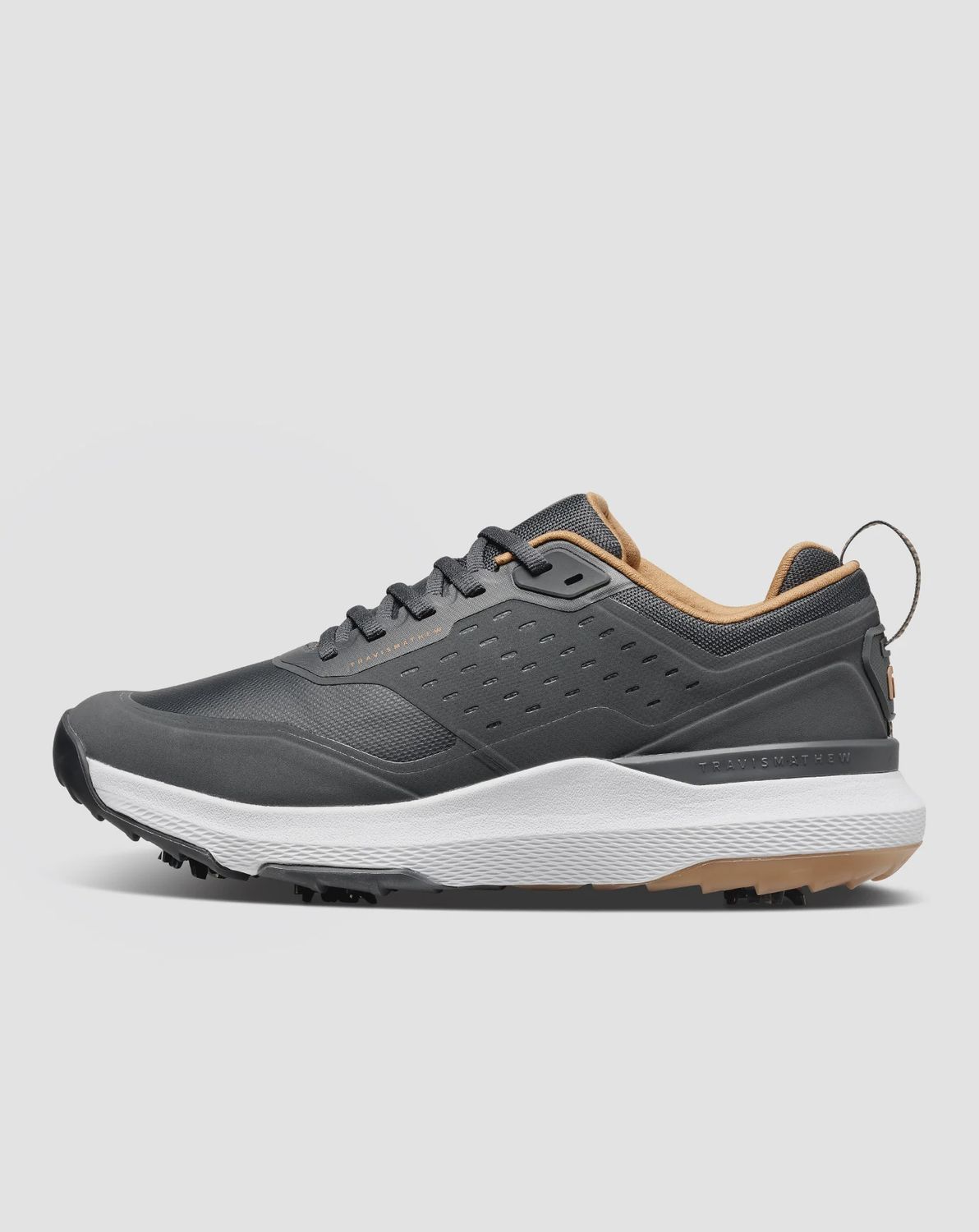 TRAVISMATHEW THE NUAGE MEGA GOLF SHOE EBONY/ALMOND