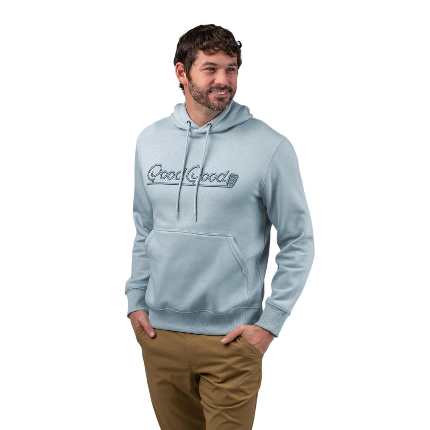 GOOD GOOD GREAT ROUND FLEECE HOODIE