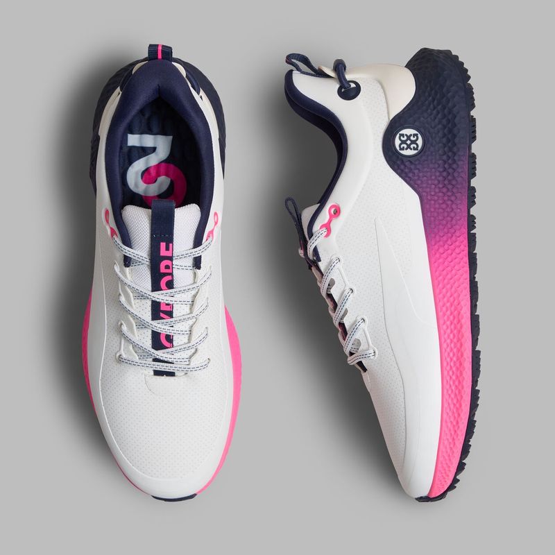 G/FORE MENS MG4+ O2 GRADIENT PERFORATED GOLF SHOE SNOW