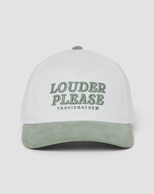 TRAVISMATHEW LOUDER PLEASE SNAPBACK HAT