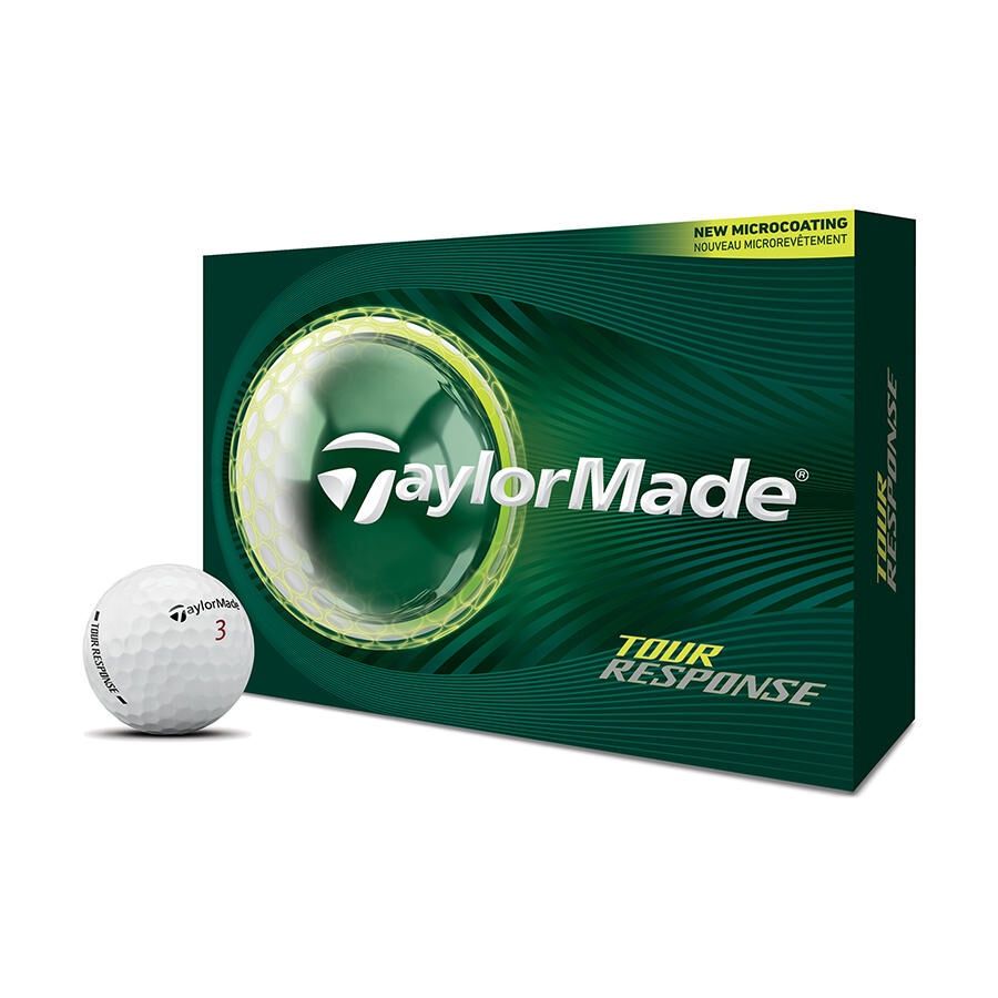 TAYLORMADE TOUR RESPONSE GOLF BALL DOZEN WHITE