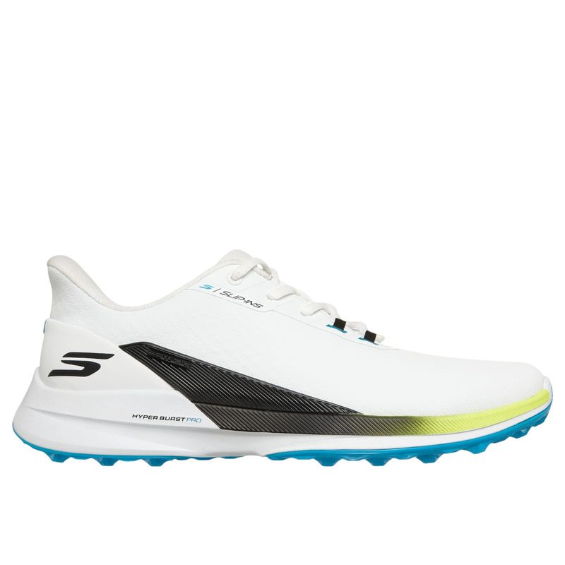 SKECHERS SLIP-INS MENS PURE SI GOLF SHOE WHITE/BLACK/MULTI