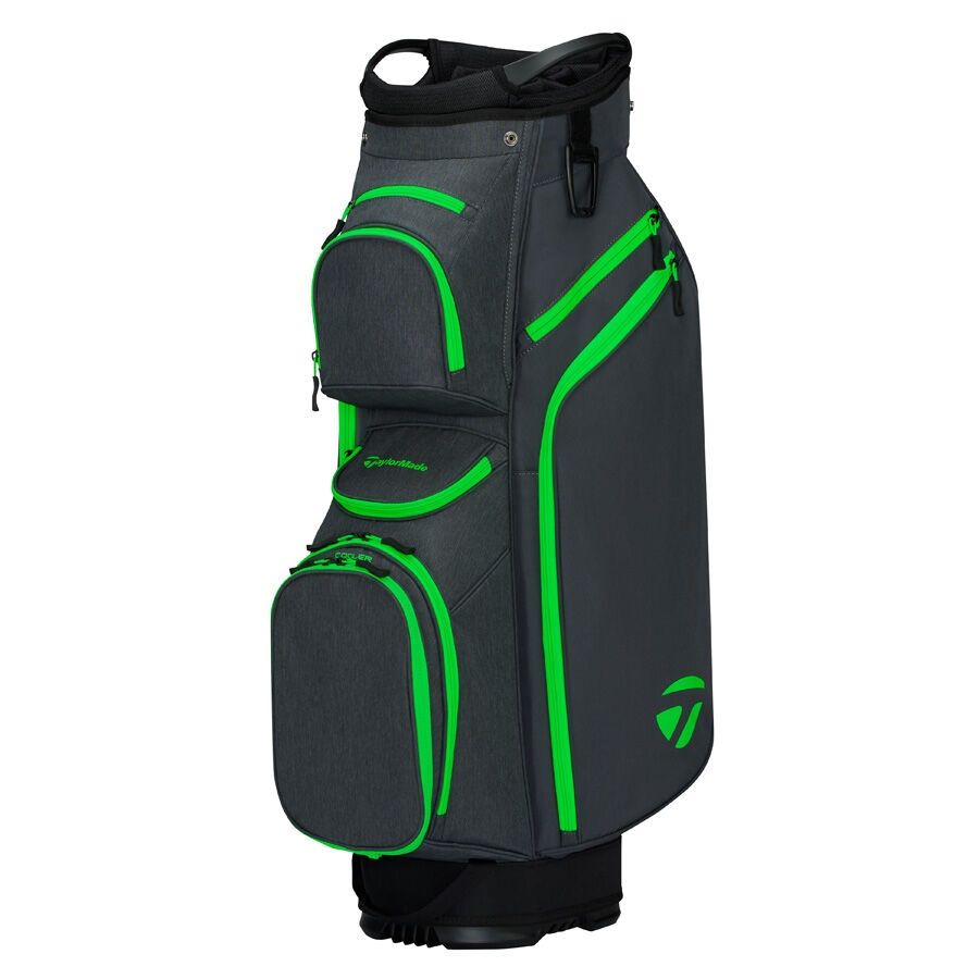 TAYLORMADE 26 CART LITE BAG GREY/NEON/GREEN