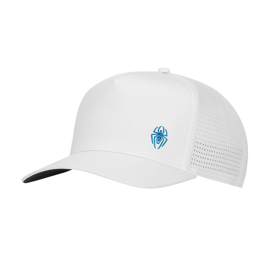 TAYLORMADE SPIDER A-FRAME HAT, Color: WHITE, Size: ADJUSTABLE