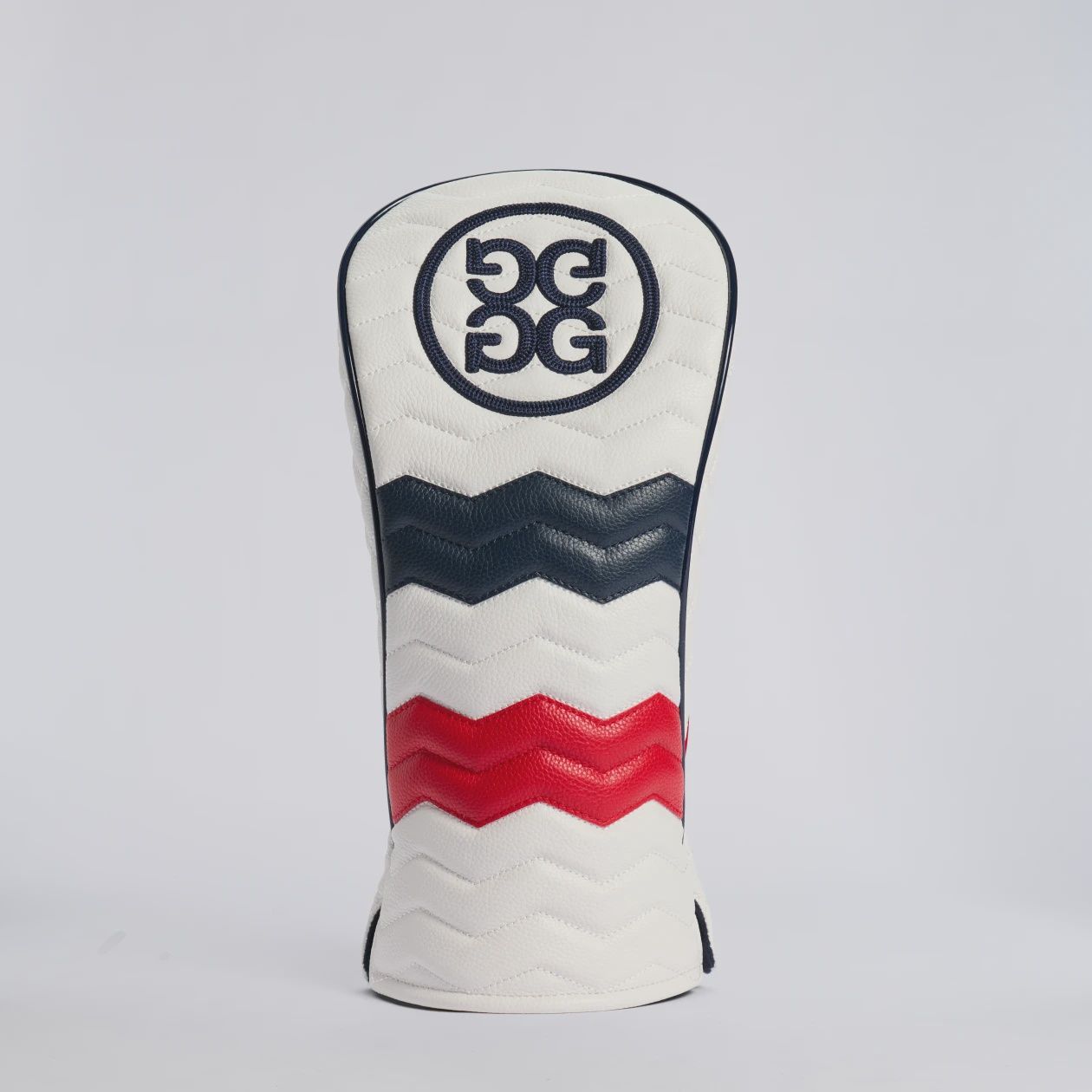 G/FORE QUILTED LEATHER DRIVER HEADCOVER RWB