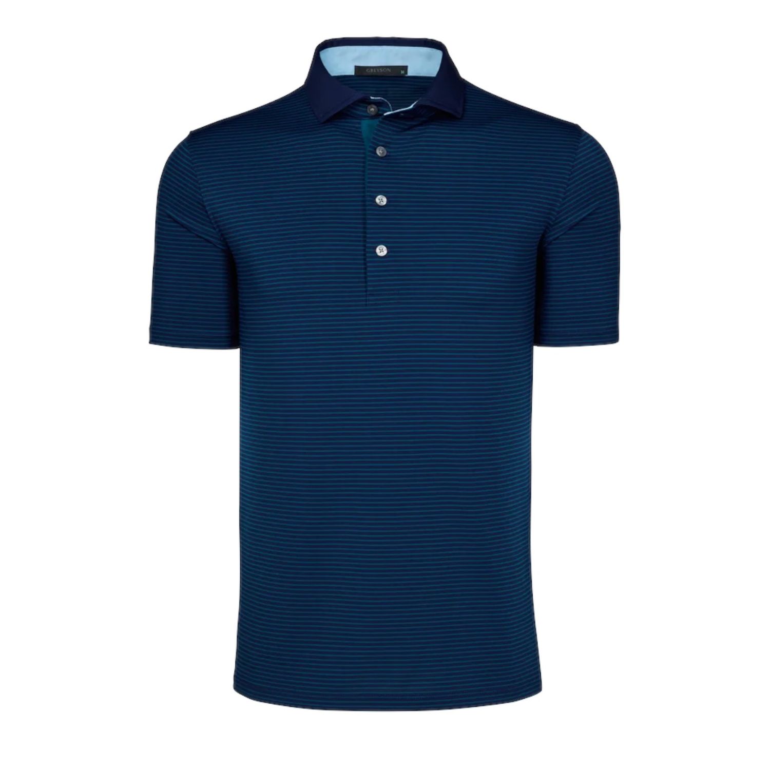 GREYSON AURORA POLO MALTESE BLUE/GROVE