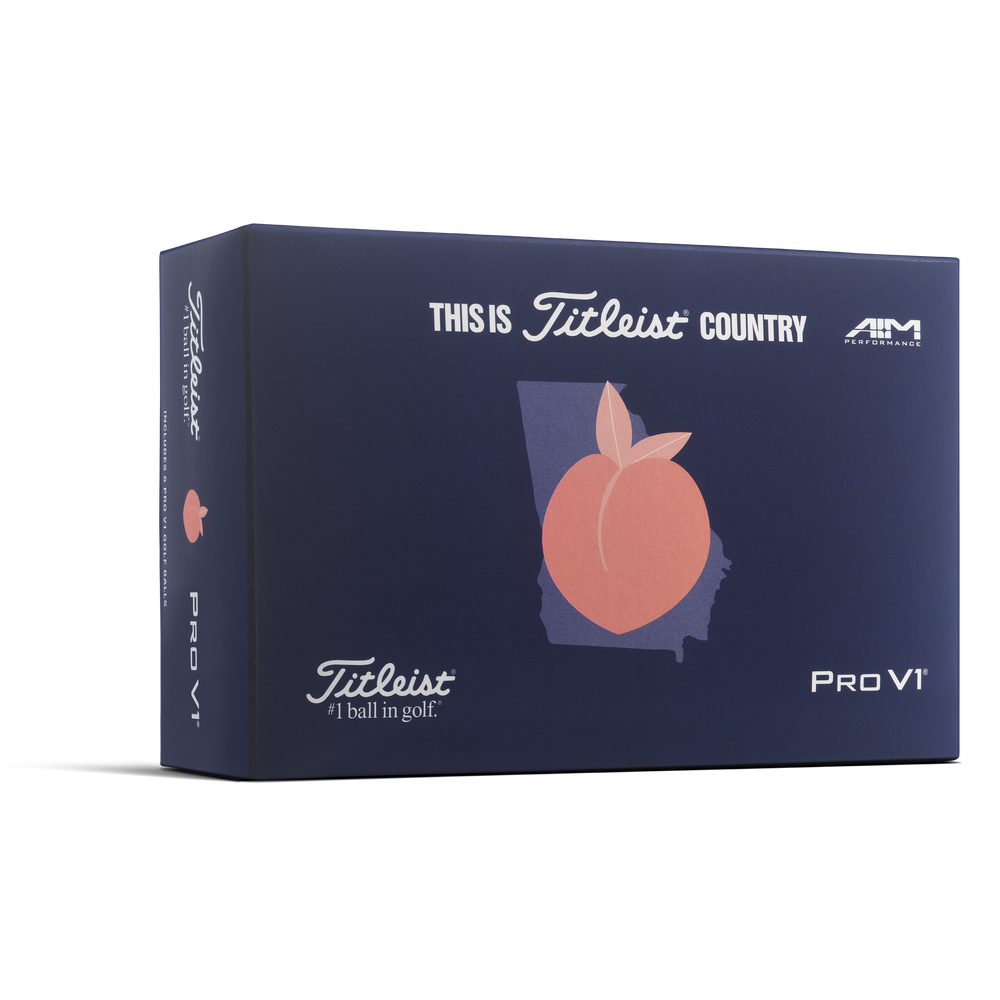 TITLEIST PRO V1 GEORGIA AIM GOLF BALL HALF DOZEN