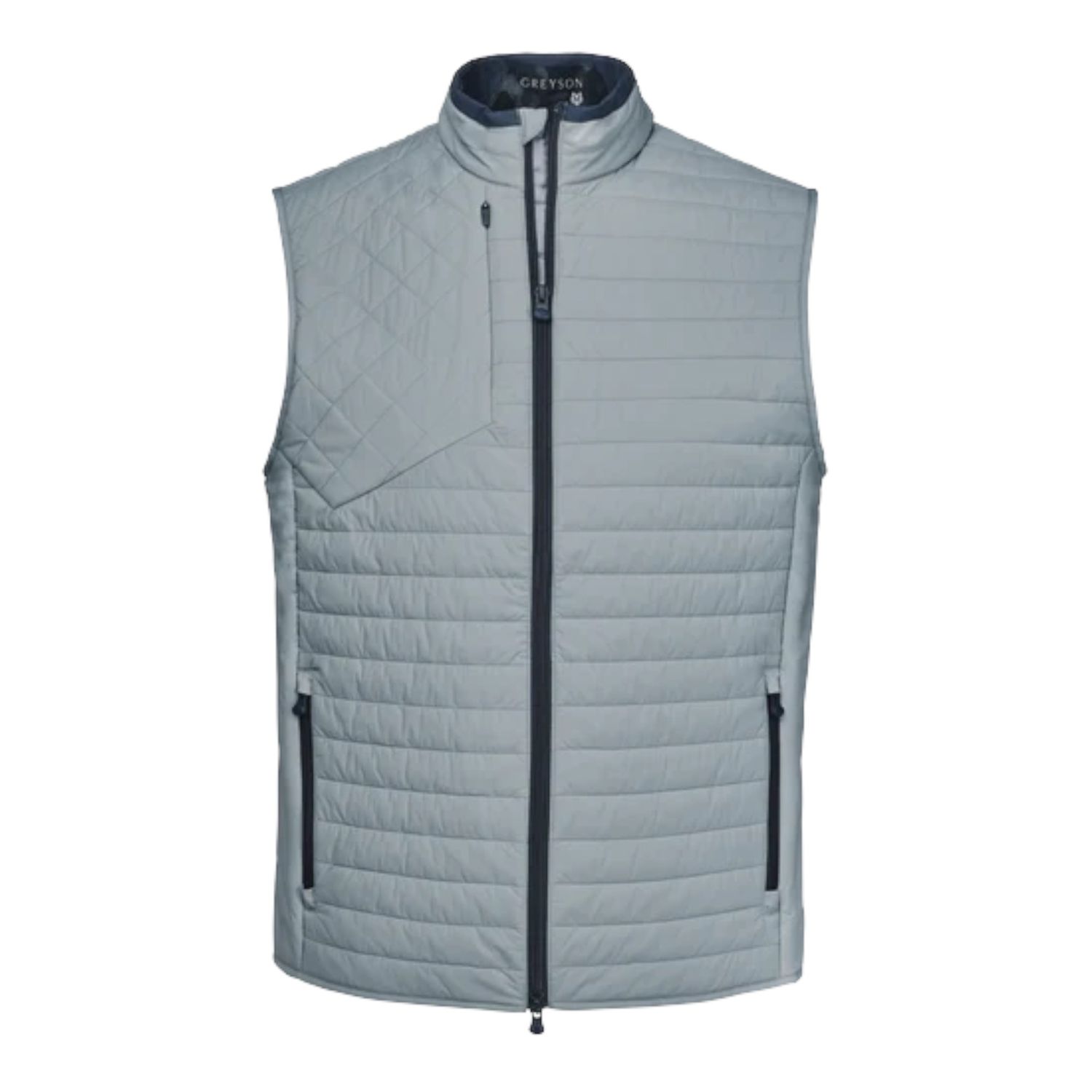 GREYSON YUKON ULTRALIGHT HYBRID VEST PACIFIC FOG