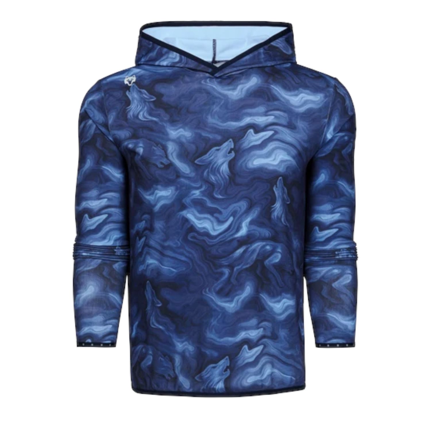 GREYSON SMOKE IN THE DEN COLORADO HOODIE MALTESE BLUE