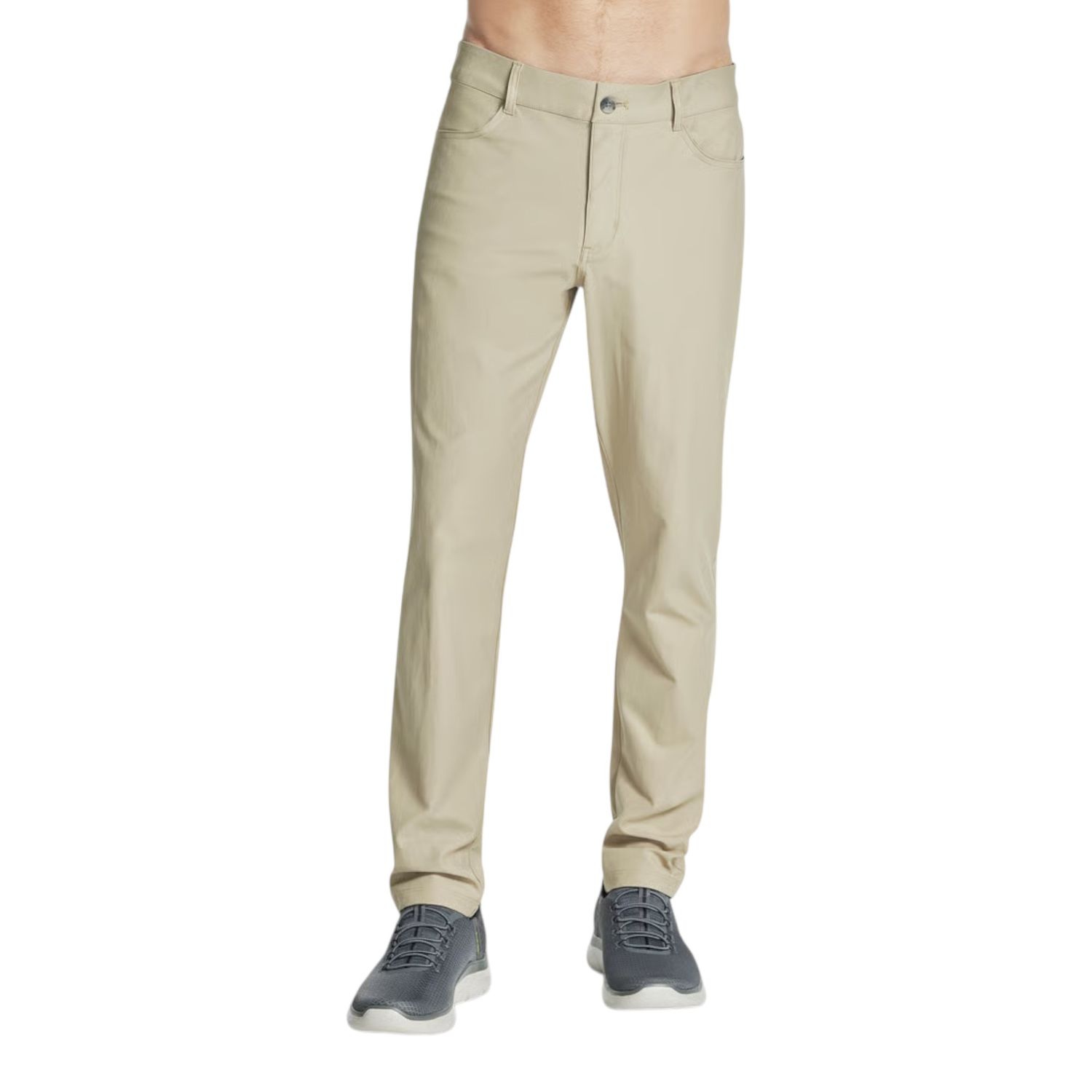 SKECHERS PREMIUM 5 POCKET PANT NATURAL/BROWN
