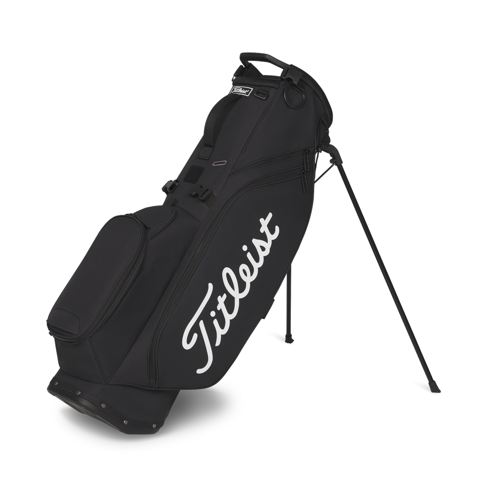 TITLEIST PLAYERS S4 STAND BAG BLACK/BLACK/WHITE