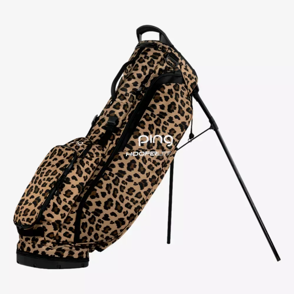PING HOOFER LITE STAND BAG LEOPARD