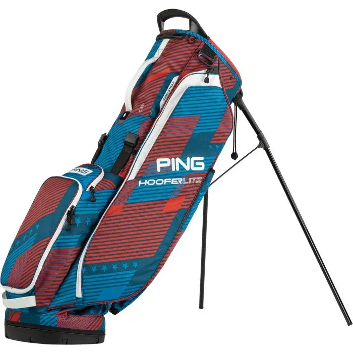 PING HOOFER LITE STAND BAG STARS AND STRIPES