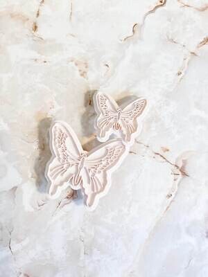 2pcs/Set Butterfly fondant embosser