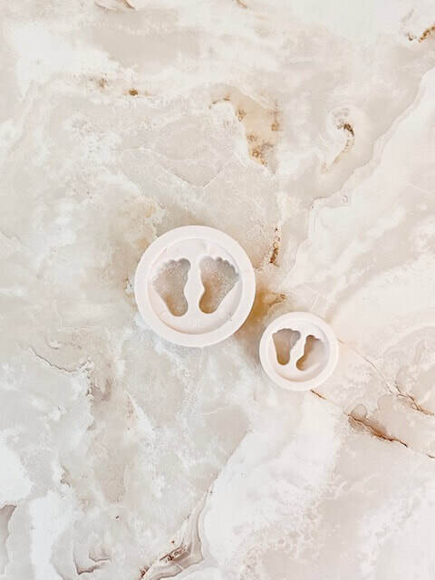 3D Baby Feet Shape Mold