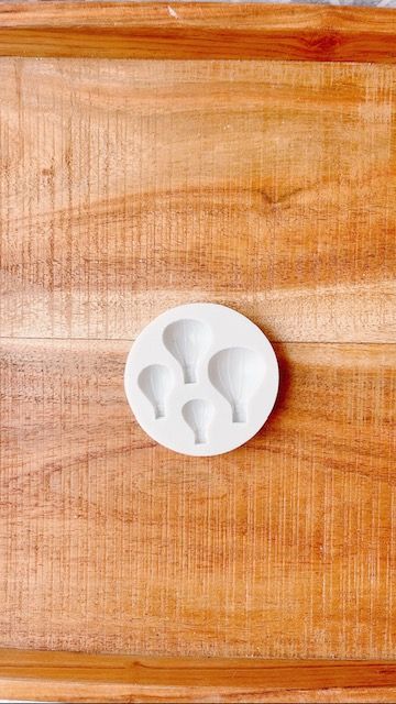 Hot air balloon silicone mold