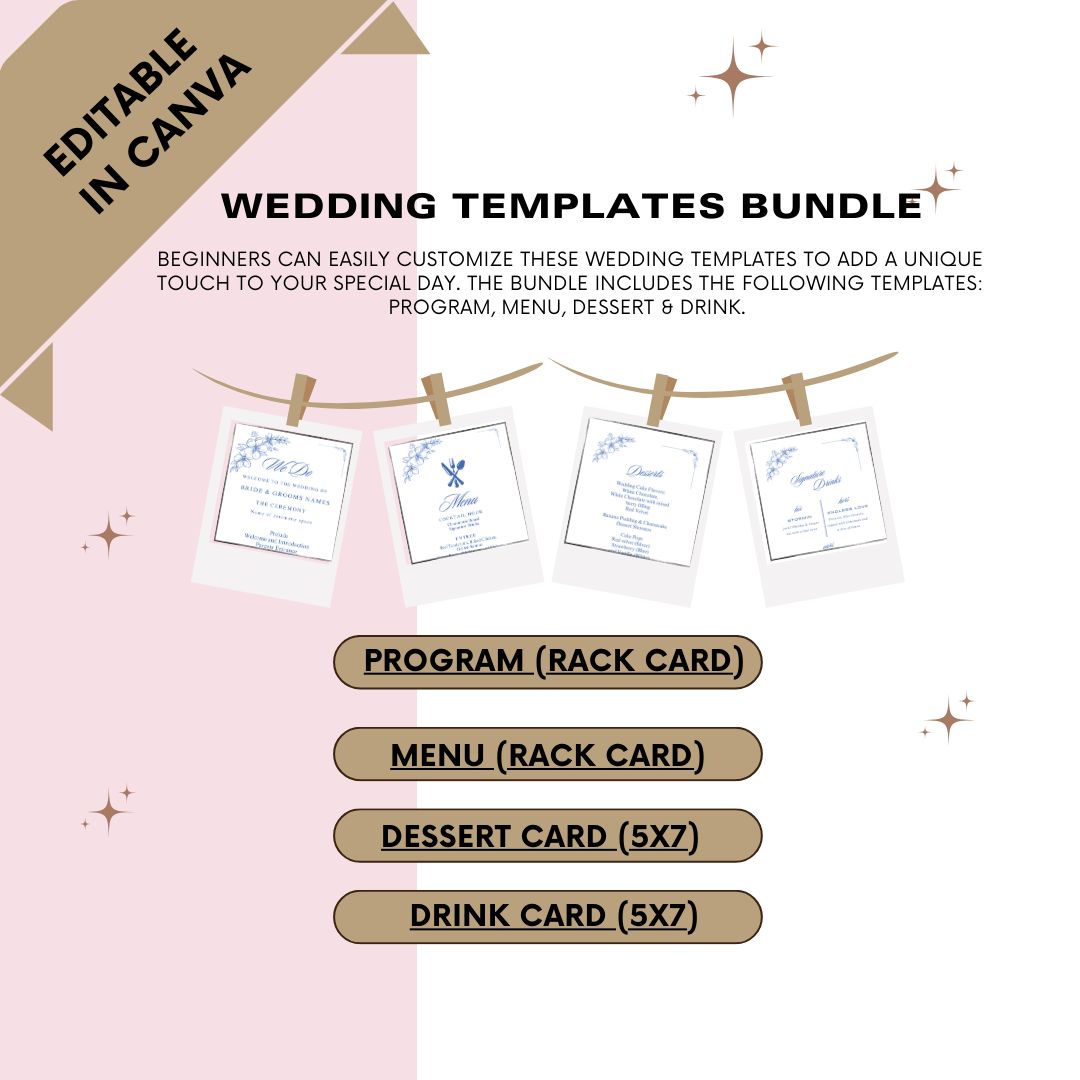 Wedding Template Bundle