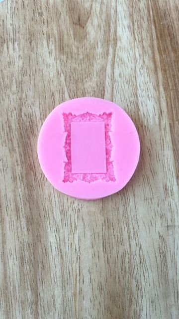 Small 3D Frame Silicone Mold for Treat Decorating