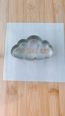 ​Custom Mylar Cookie Stencil