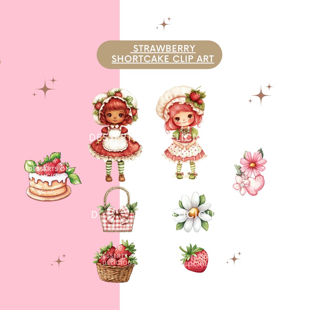 Strawberry Shortcake Clip Art