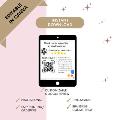 Editable Google Review