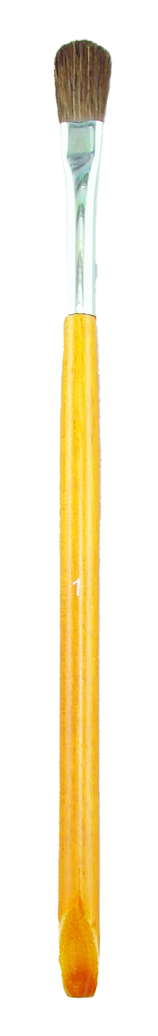 Holbein Pastel Brushes, Type: Horse Hair - Blending Oval #1