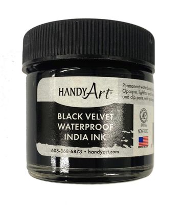 Black Velvet India Ink