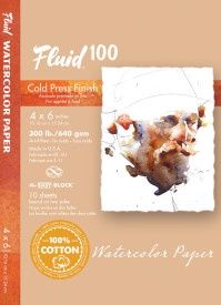 Fluid 100 Watercolor Block 300lb