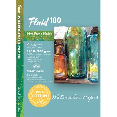 Fluid 100 Watercolor Block 140lb