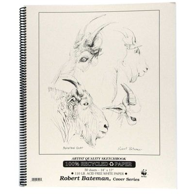 Bateman Recycled Sketch Book