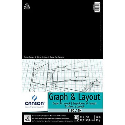 Canson Artist Series Graph and Layout Pad
